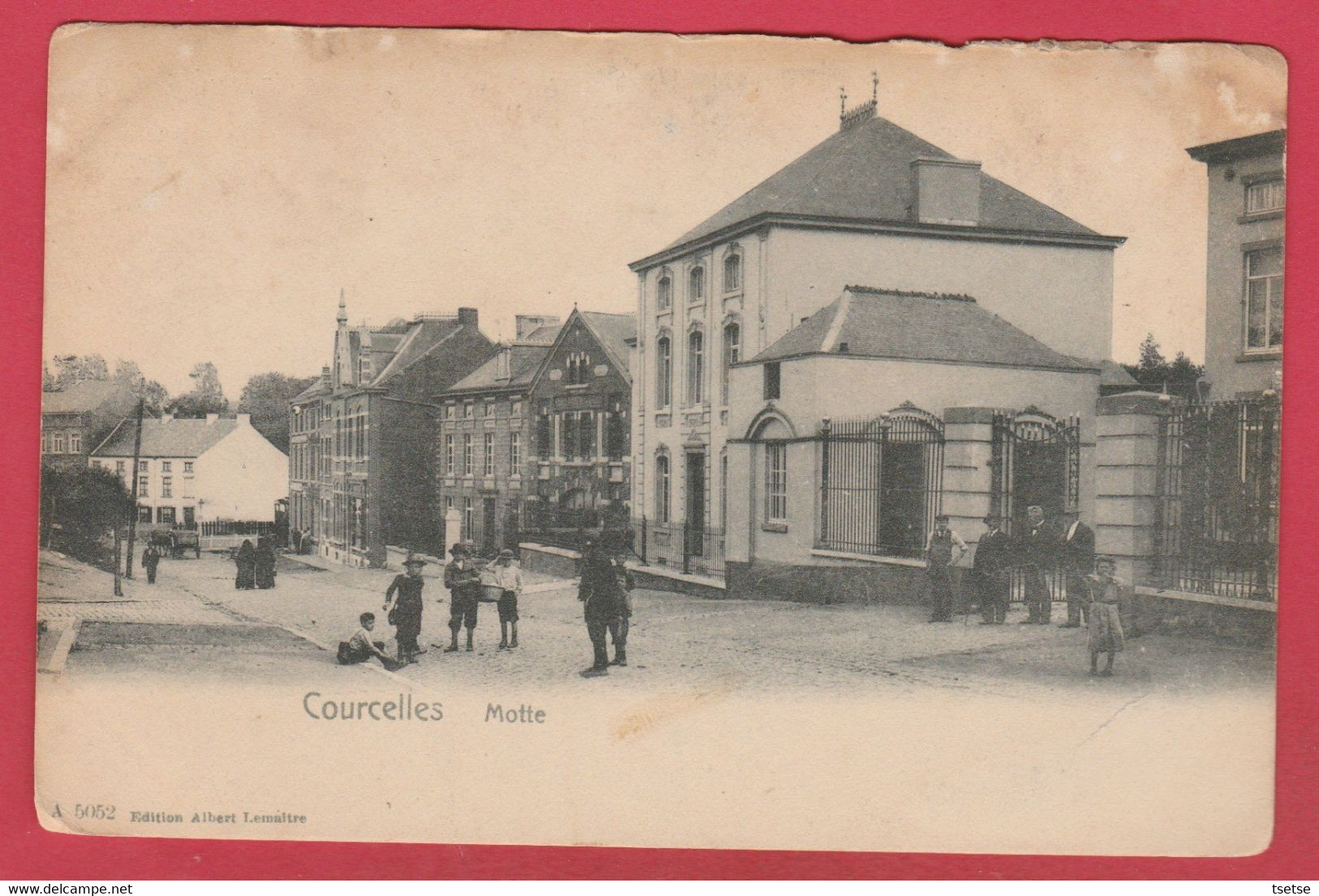 Courcelles - Motte - Groupe De Gamins ( Voir Verso ) - Courcelles