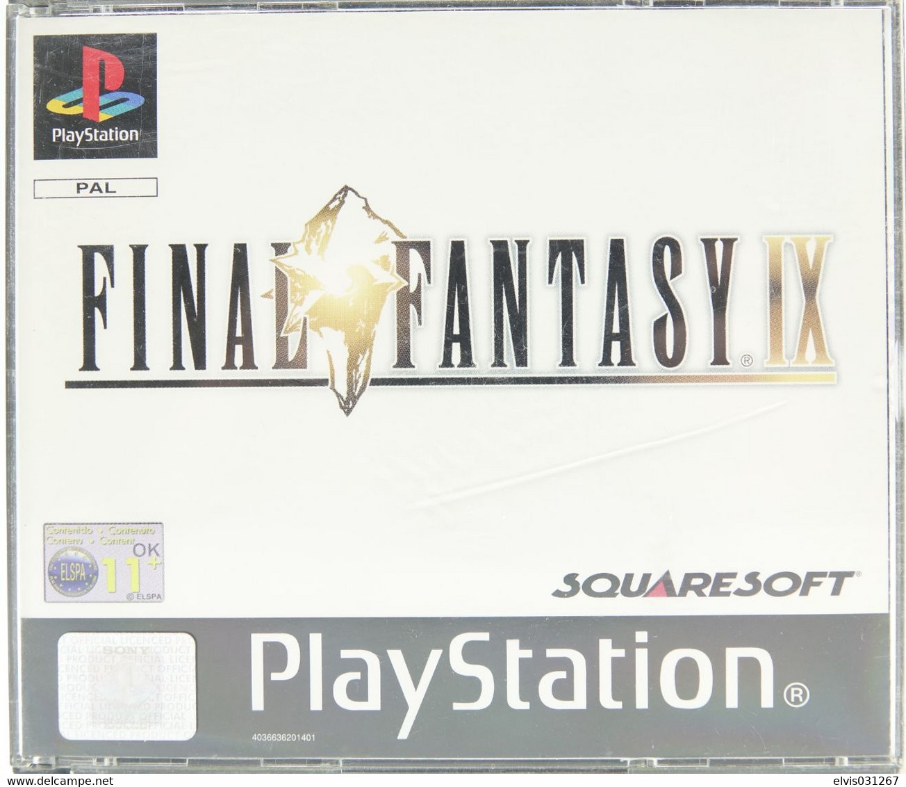 SONY PLAYSTATION ONE PS1 : FINAL FANTASY IX 9 - Playstation