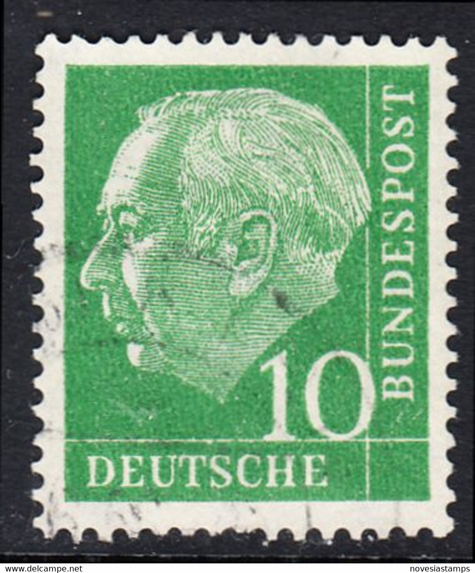 !b! GERMANY Mi. 0183 USED SINGLE Bundespräsident Theodor Heuss (p) - Gebraucht