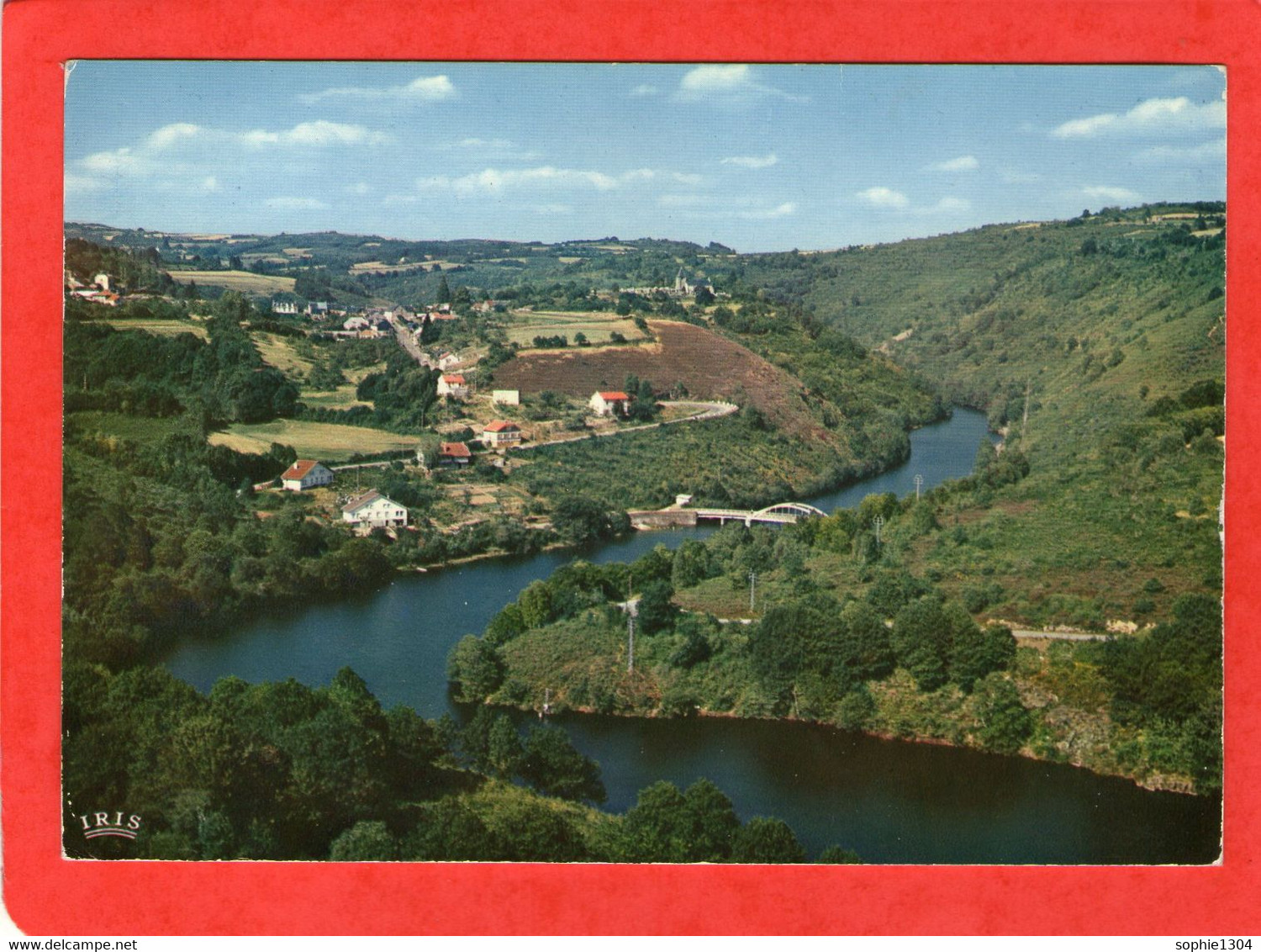 CHATELUS-LE-MARCHEIX  -  Le Lac ,Vue  Aérienne - 1969 - - Chatelus Malvaleix