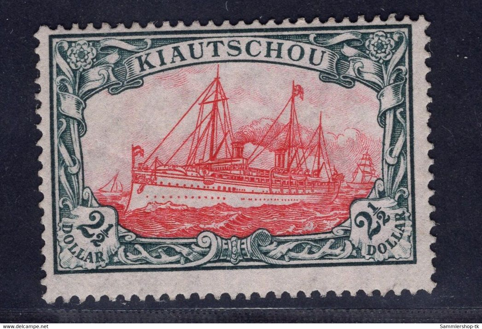 Deutsche Kolonien Kiautschou Michel-Nr. 37 B Ungebraucht Falz - Kiautchou