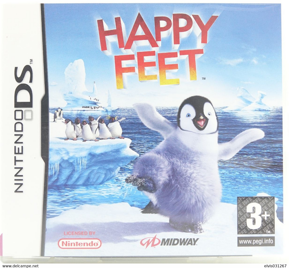 NINTENDO DS  : HAPPY FEET Game - Nintendo DS