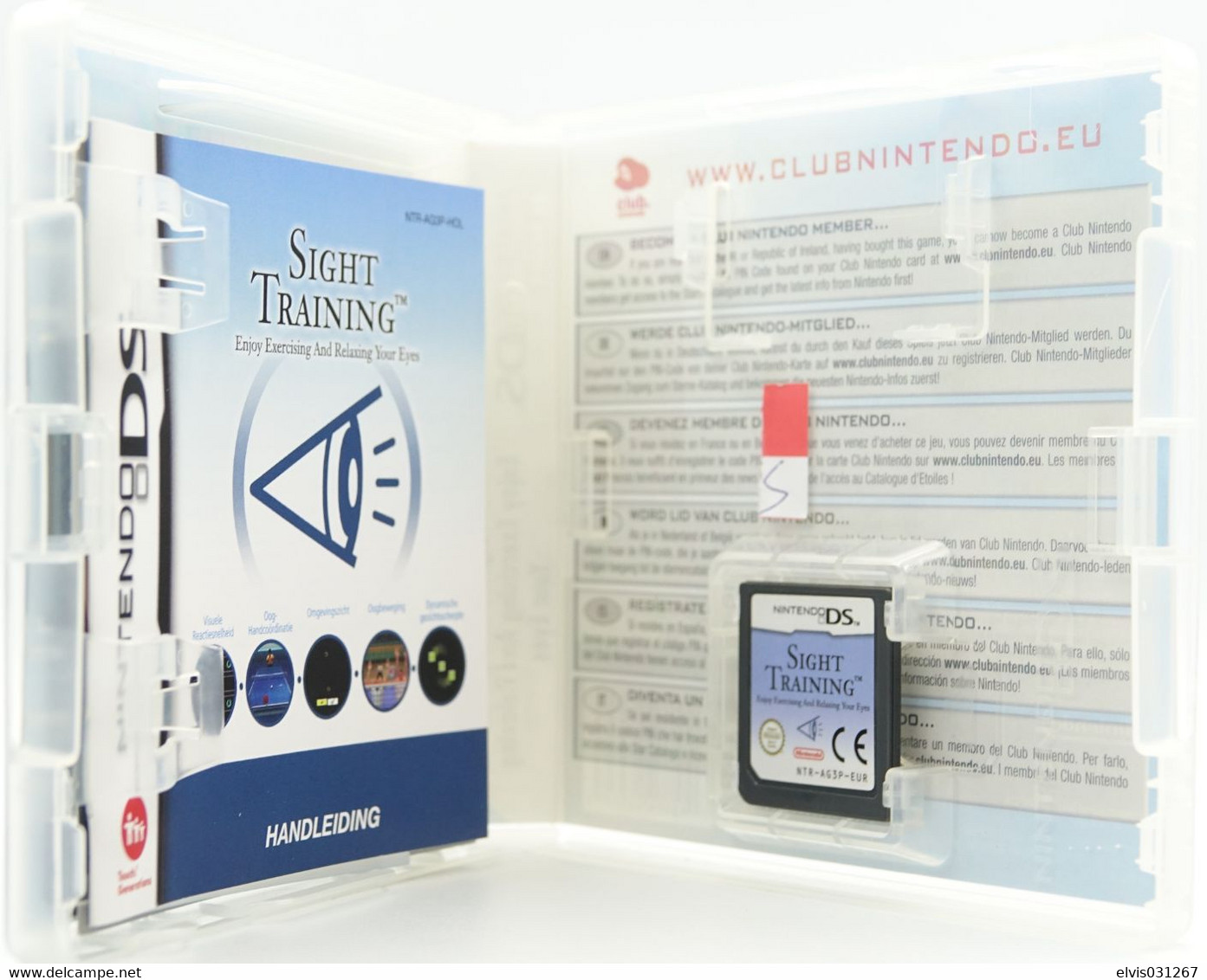 NINTENDO DS  : SIGHT TRAINING Game - Nintendo DS