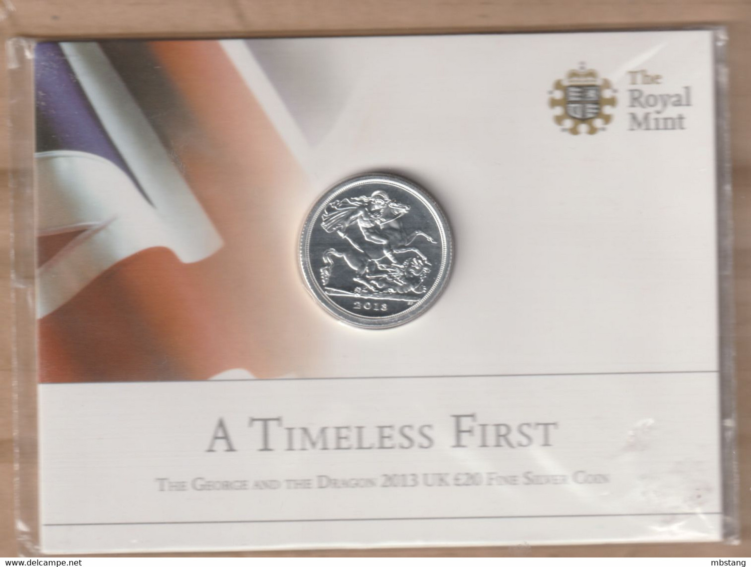 GRAN BRETAÑA  20 Pounds (St George & Dragon; Fine Silver) 2013 Silver (.999) • 15.71 G • ⌀ 27 Mm Sp# N1 - Other & Unclassified