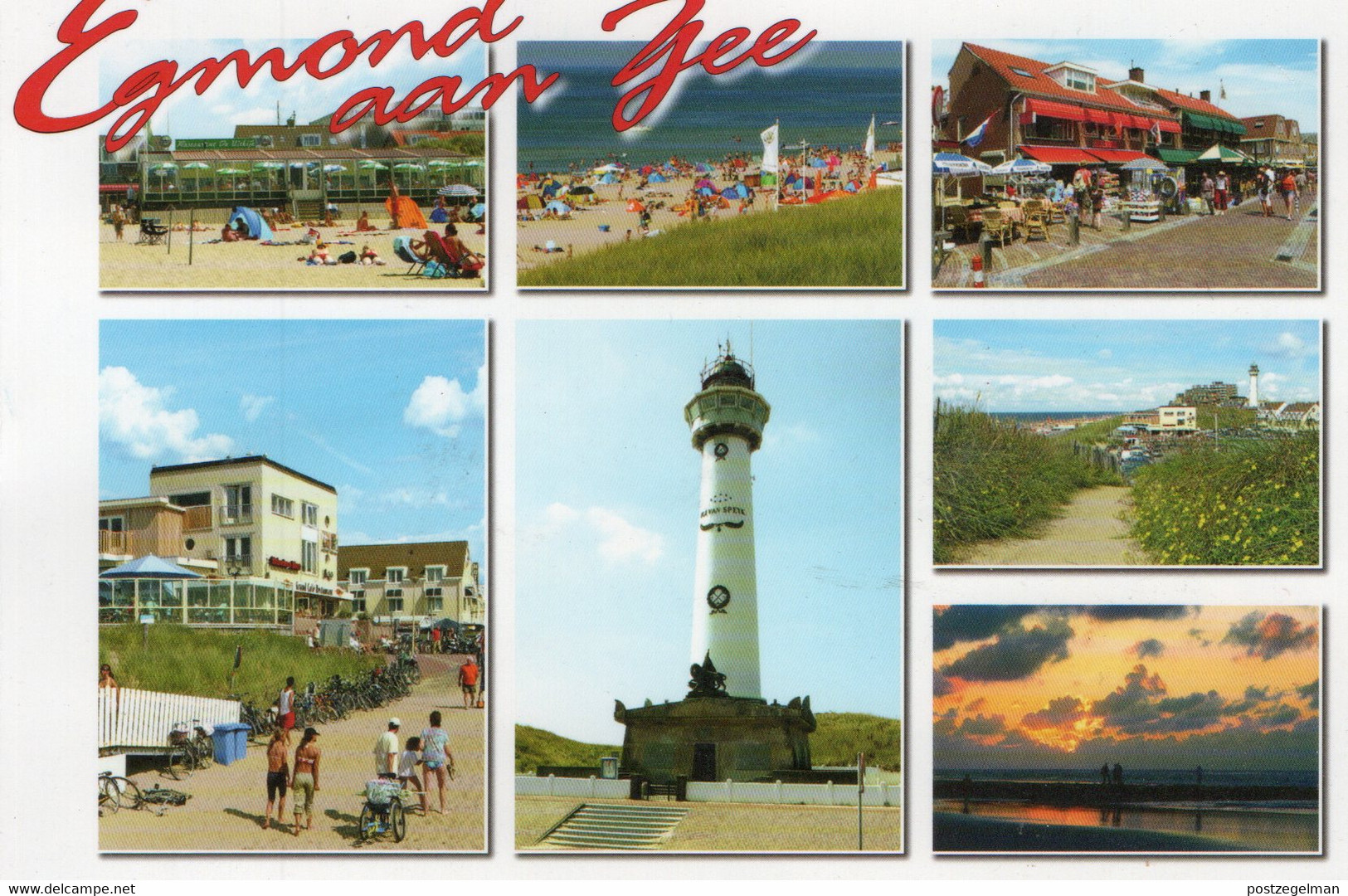 NEDERLAND,  1 Off Postcard Egmond Aan Zee, Scan Nr. F1770 - Egmond Aan Zee