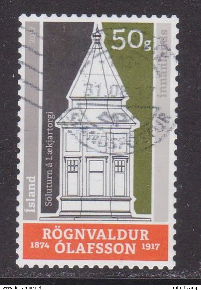 ISLANDIA 2017 - Sello Matasellado - Used Stamps