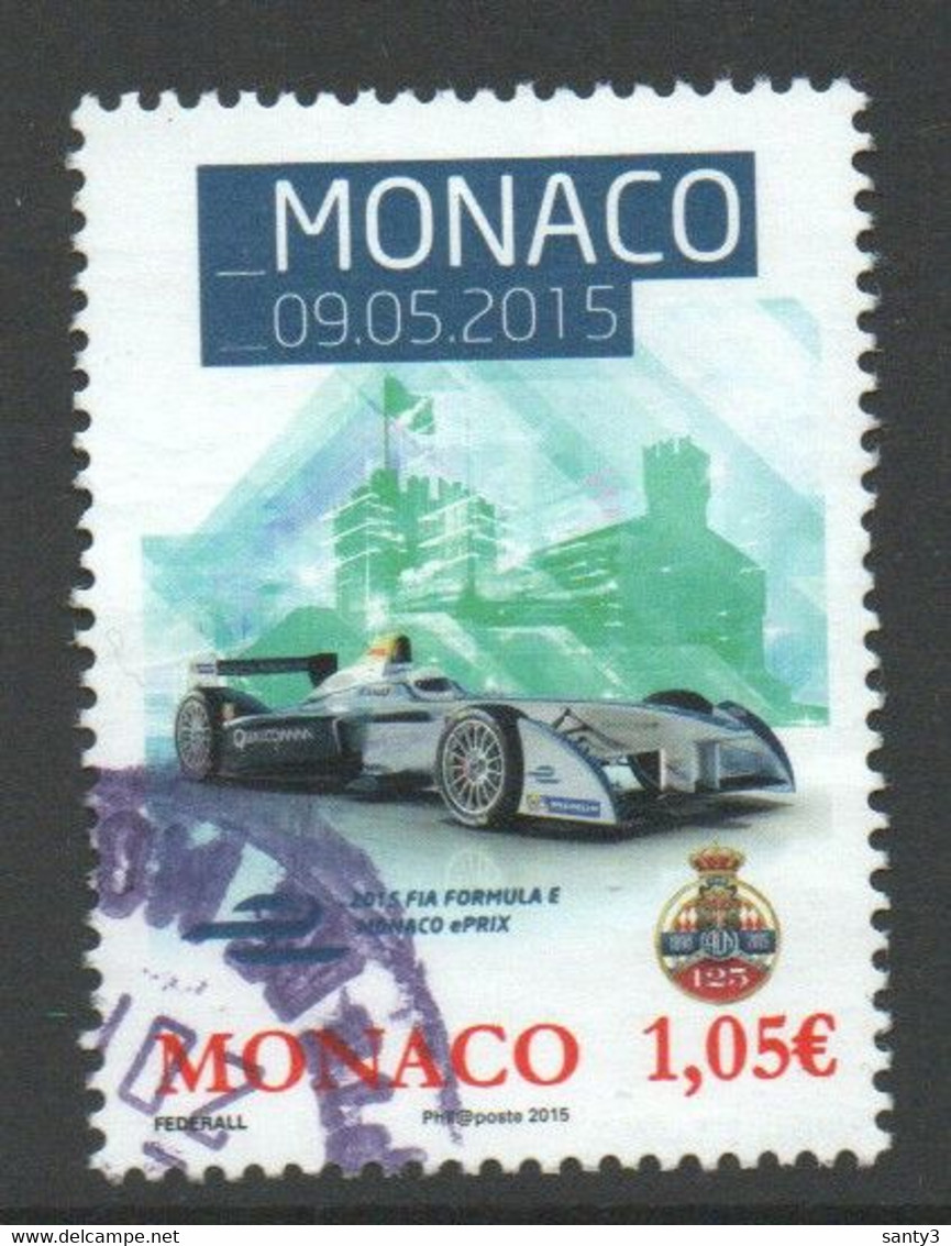Monaco 2015, Yv 2977, Hogere Waarde  Gestempeld - Gebruikt