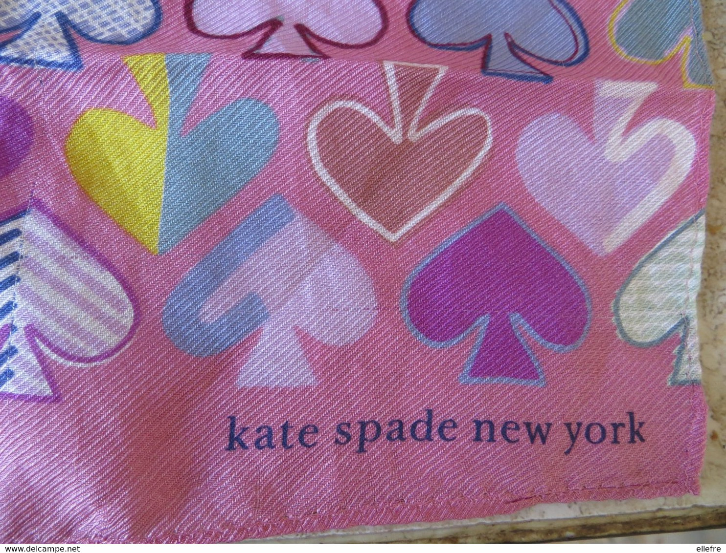 Foulard  KATE SPADE NEW YORK - Format Gavroche 55 Cm / 55 Cm  Composition Tissu Non Spécifiée - Scarves