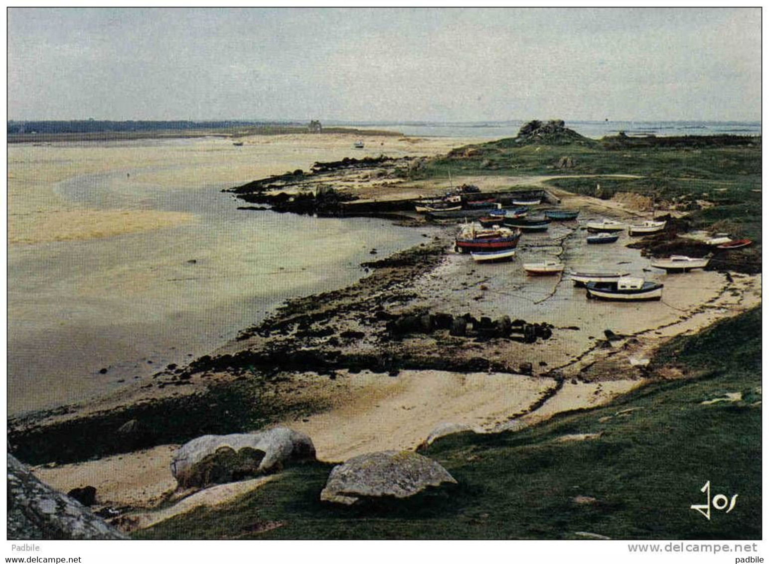 Carte Postale 29. Plouescat L'Anse De Kernic Trés Beau Plan - Plouescat