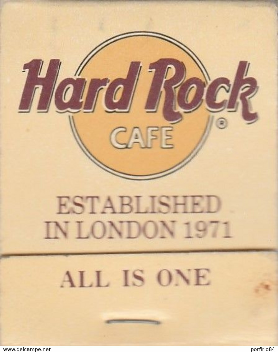 SCATOLA FIAMMIFERI HARD ROCK CAFE' LONDRA - Boites D'allumettes