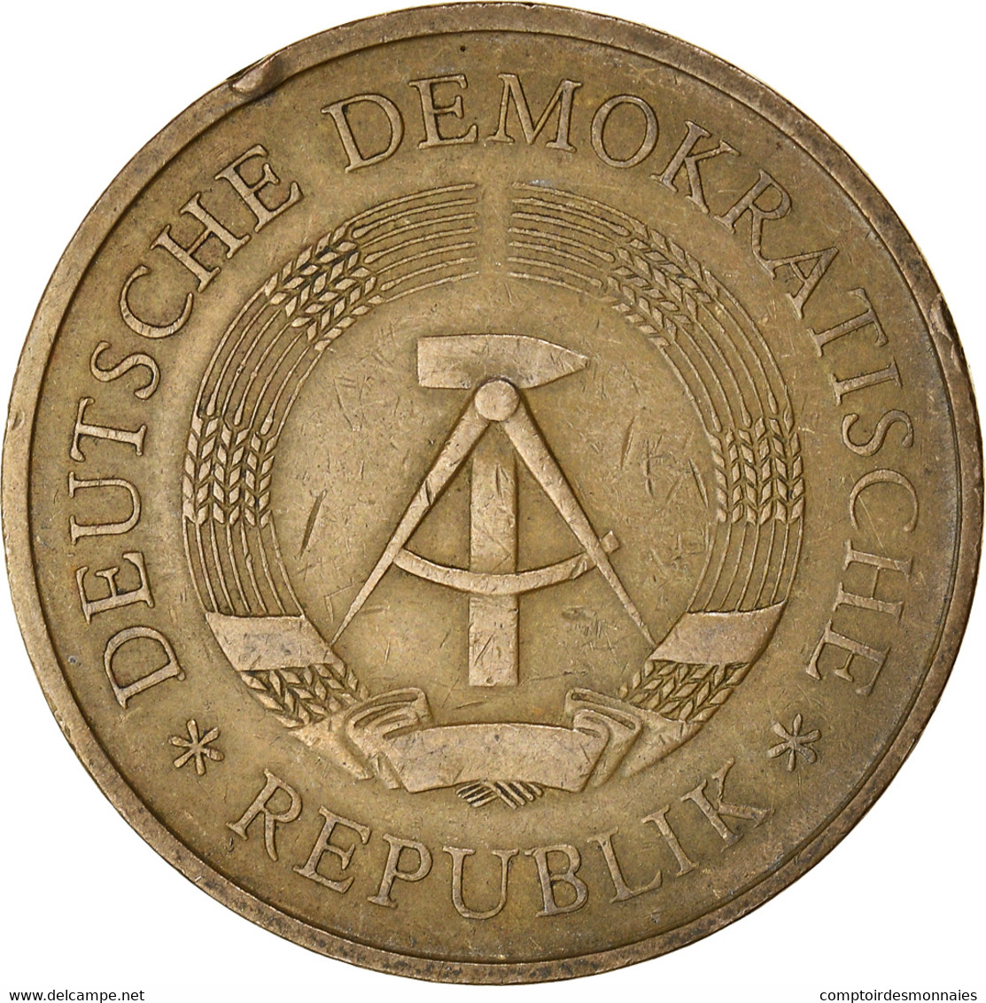 Monnaie, République Démocratique Allemande, 5 Mark, 1969, TB+, Nickel-Bronze - 5 Mark