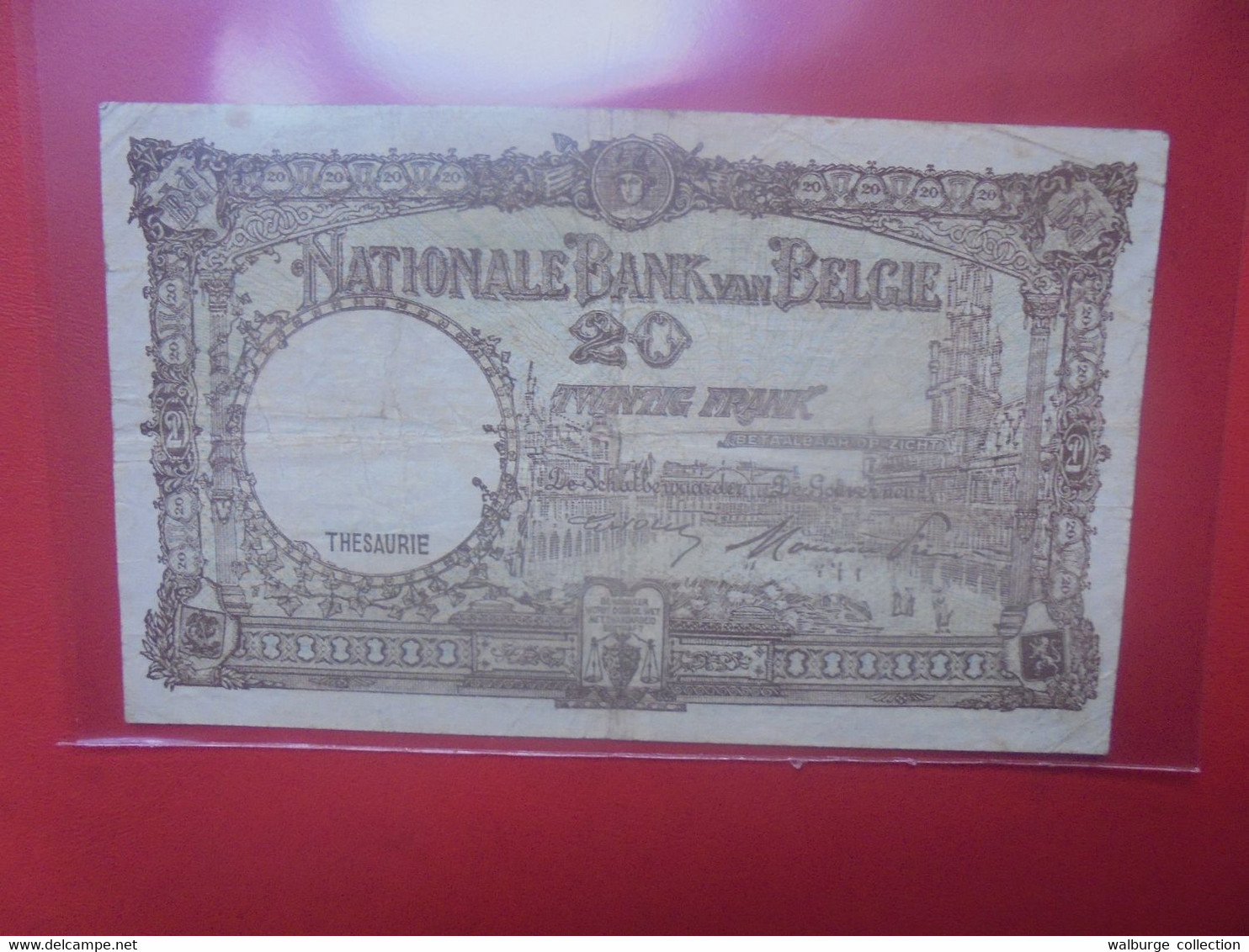 BELGIQUE 20 Francs 18-4-47 Circuler (B.18) - 20 Francs