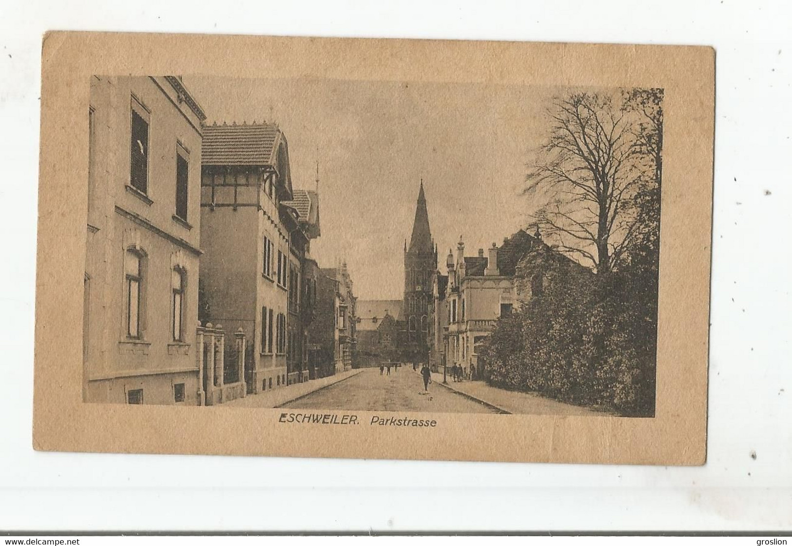 ESCHWEILER 18 2721  PARKSTRASSE  1919 - Eschweiler