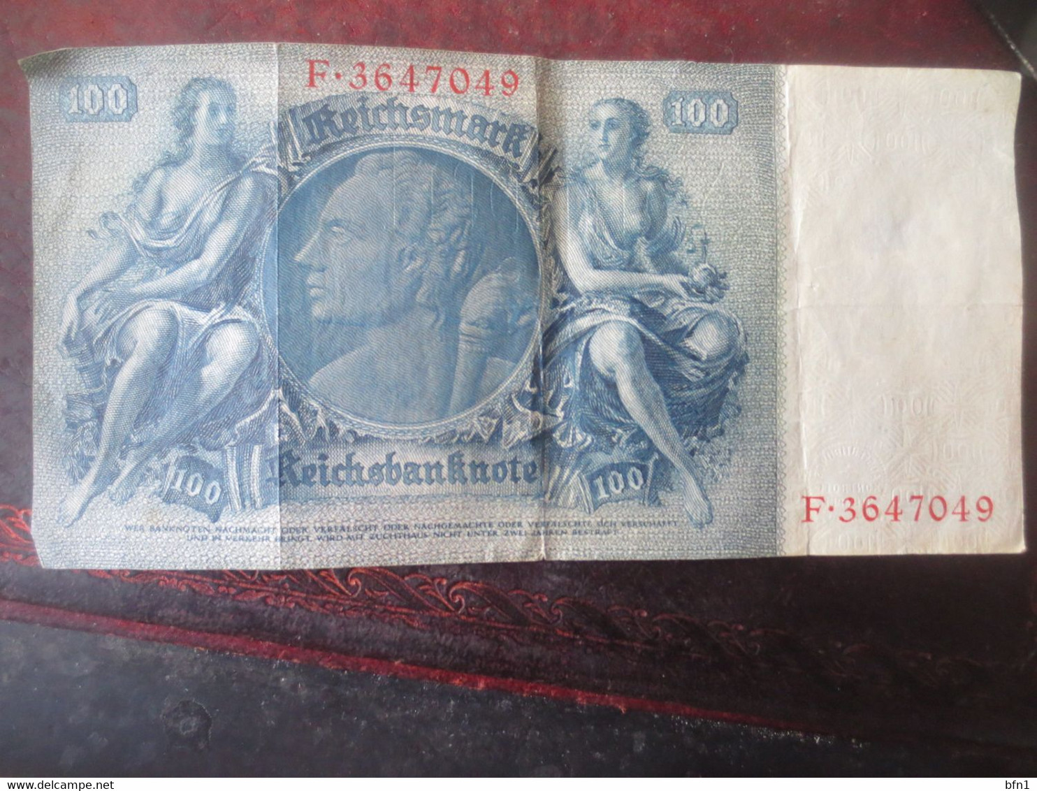 ALLEMANGNE 100 REICHSMARK 1935 VOIR PHOTOS - 100 Reichsmark