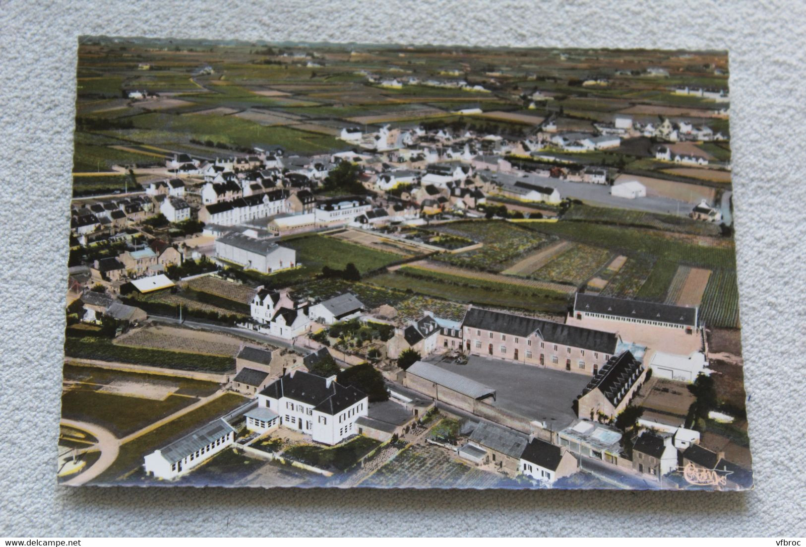 Cpm, Plouescat, Vue Générale Aérienne, Finistère 29 - Plouescat