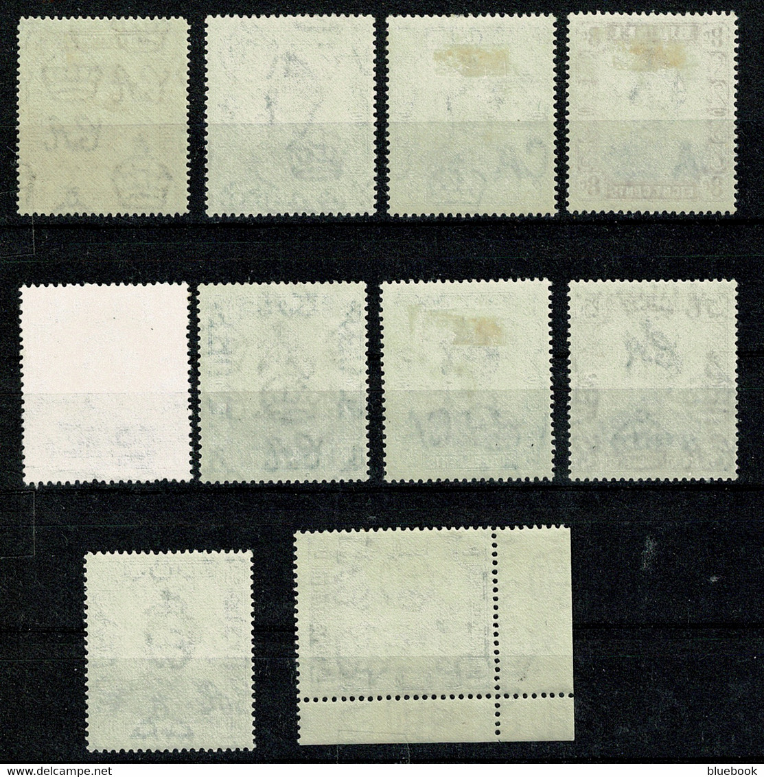 Ref 1540 -  Brunei 10 Early Mainly Mint & Used Stamps - Brunei (...-1984)