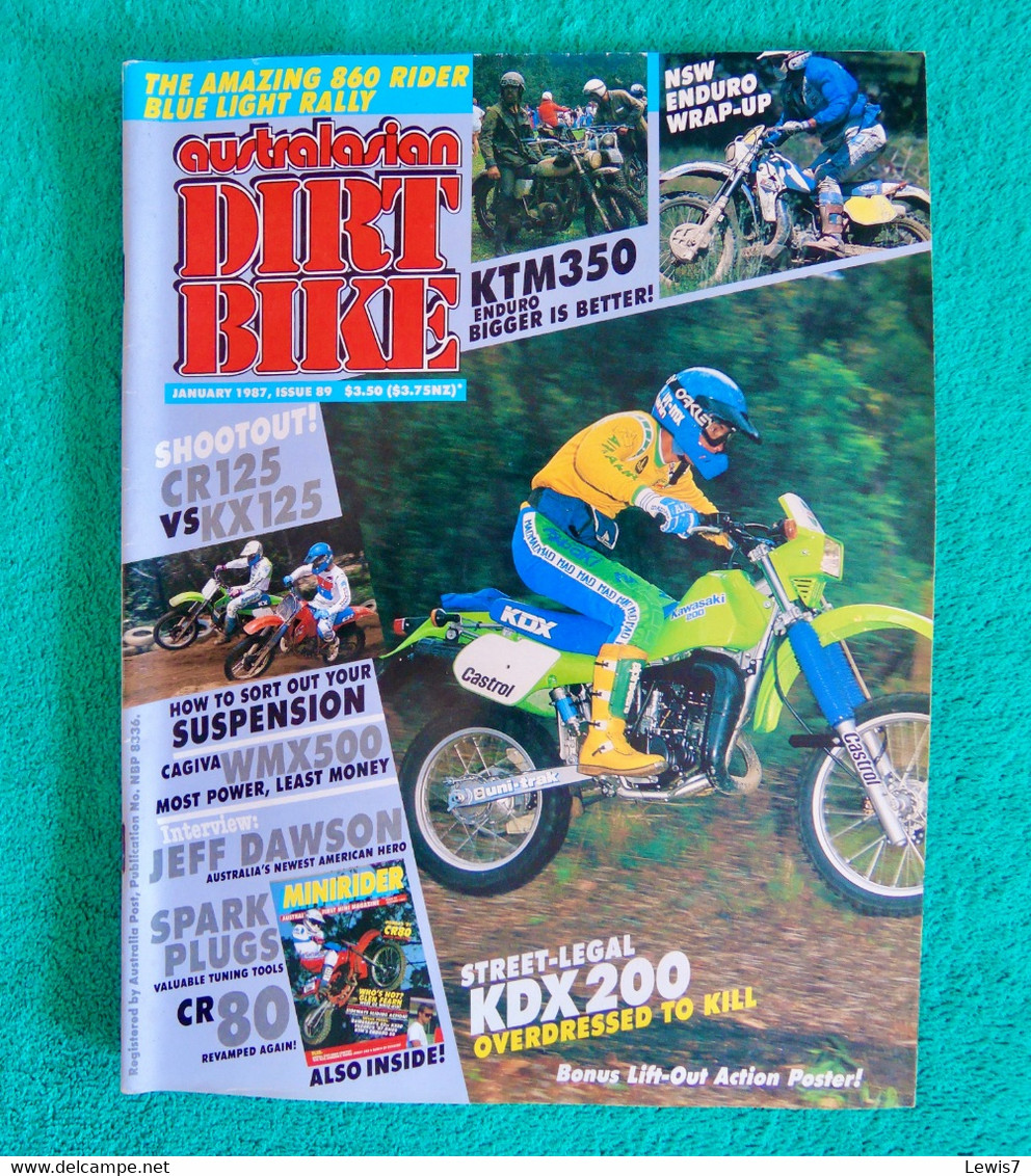 Magazine SPORTS : Motorbike - AUSTRALIAN DIRT BIKE - 1950-Oggi