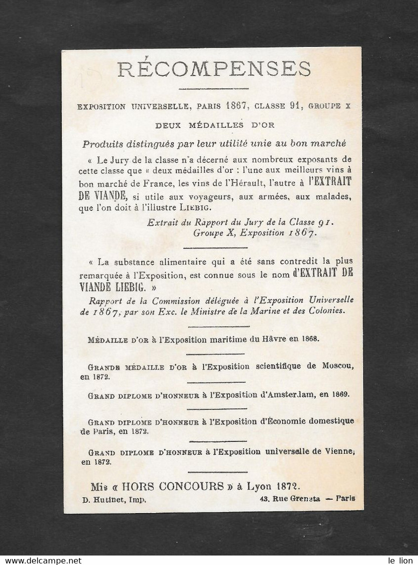 Chromo Liebig RARA S29 AMORINI 5°  K-...che Legge A Due Colombi Bianchi - 1874 - D. HUTINET, Imp. OTTIMO STATO - Liebig