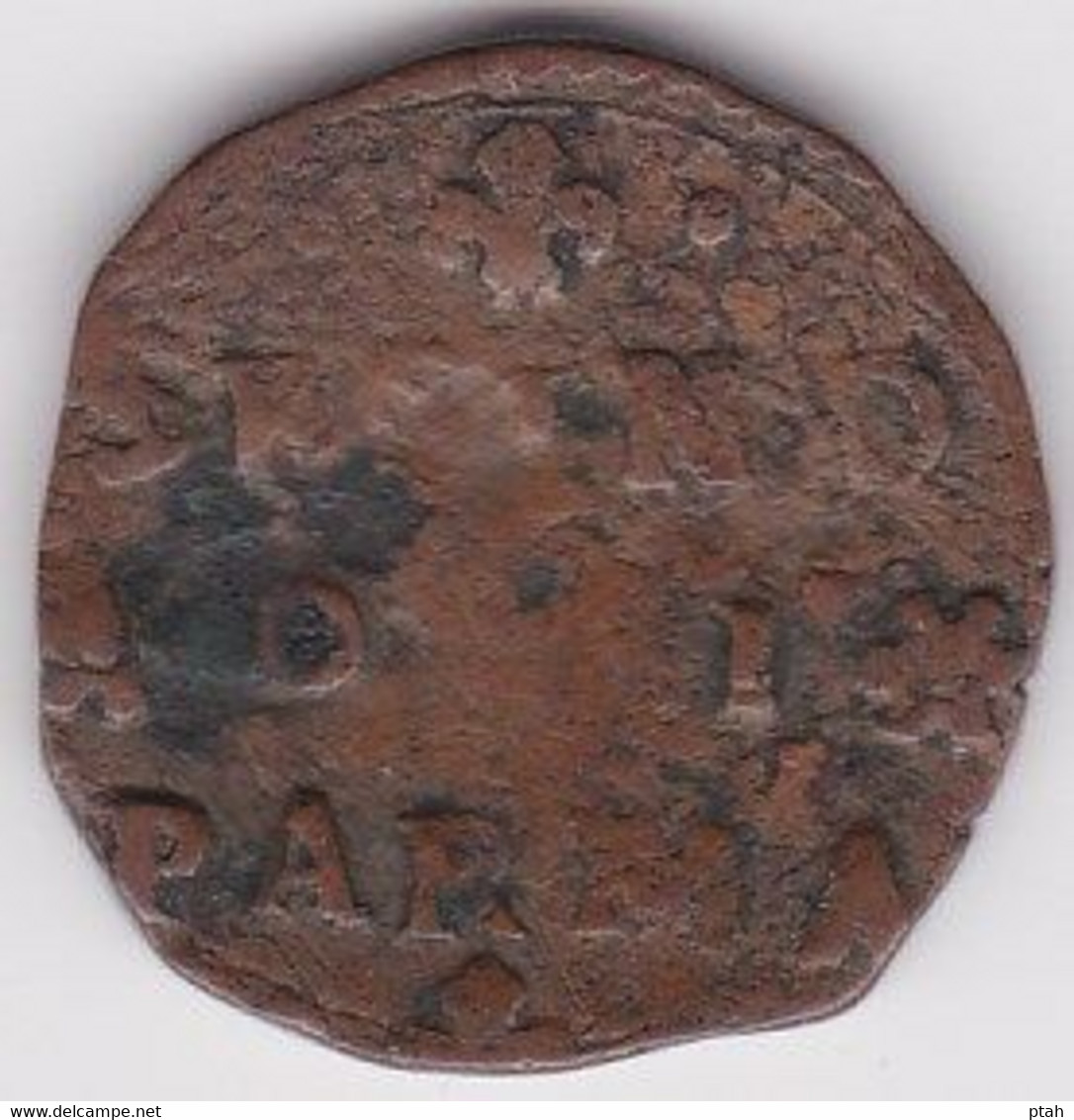 PARMA, Ranuccio Farnese II, Sesino - Feudal Coins