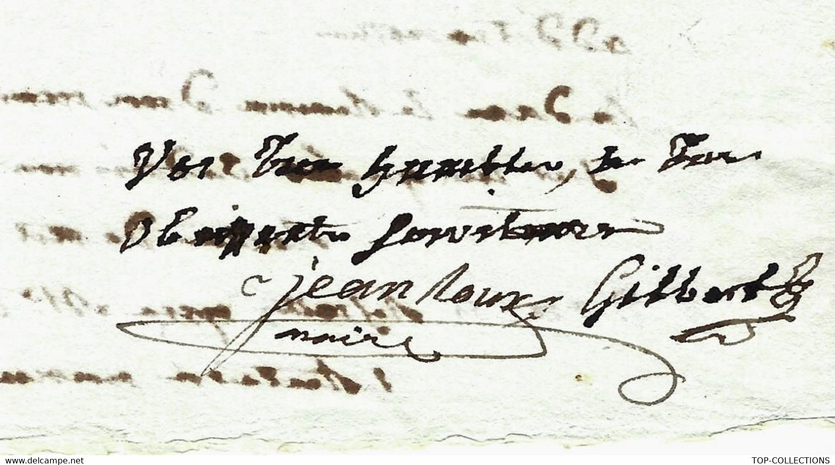 CONCORDAT L.A.C.  Marçay Canton De Chinon Indre Et Loire 1810 => L'Abbé DANICOURT Grand Vicaire De L'Archevêque  Tours - Historical Documents