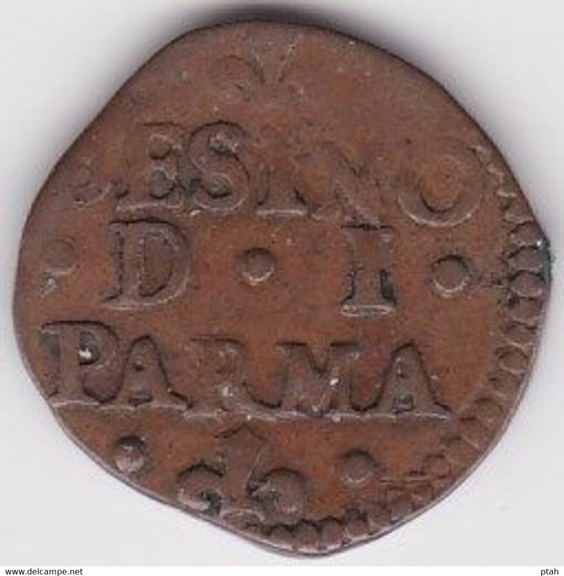 PARMA, Francesco Farnese, Sesino - Monedas Feudales