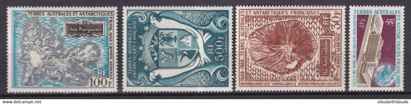 TAAF - ANNEE COMPLETE 1970 AVEC POSTE AERIENNE - YVERT N° 33 + PA 20/22** MNH - COTE = 242 EUR. - Volledig Jaar