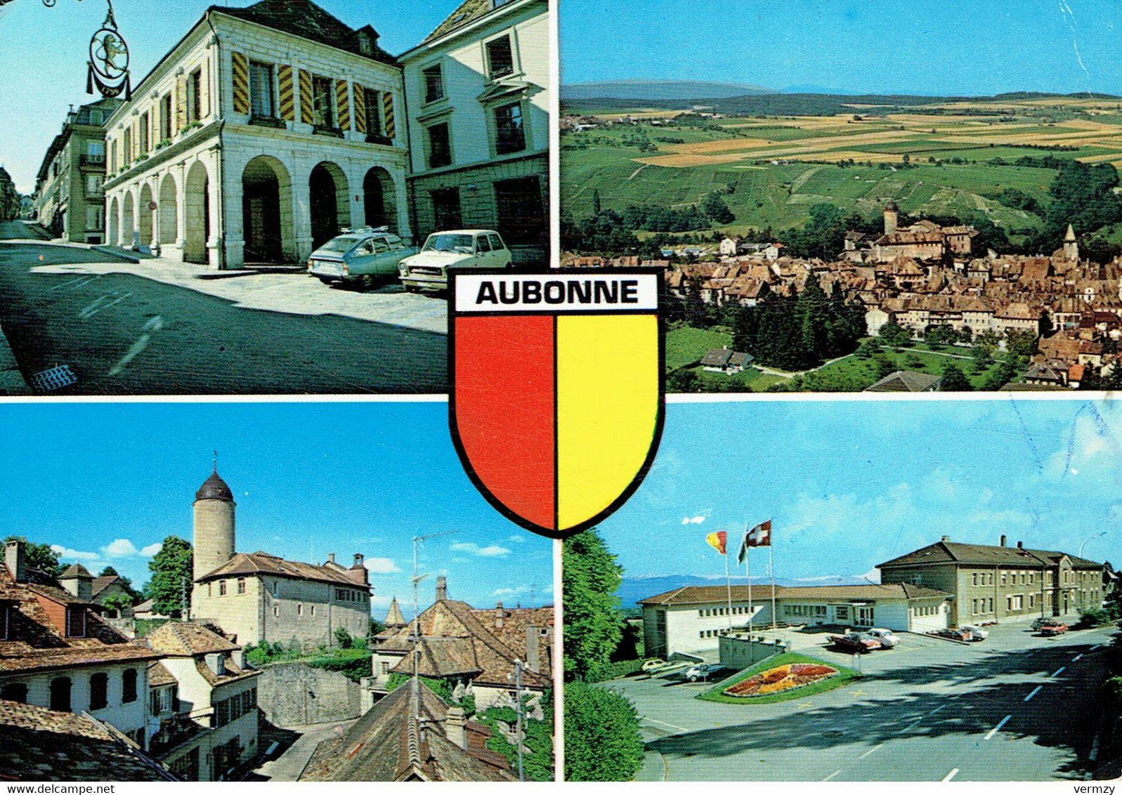 AUBONNE : Multivues - Affr Philatélique - Aubonne