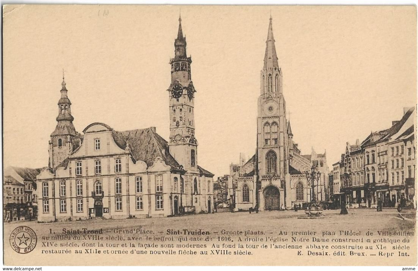 Sint-Truiden  - Saint-Trond  *   Grand'Place - Groote Plaats - Sint-Truiden