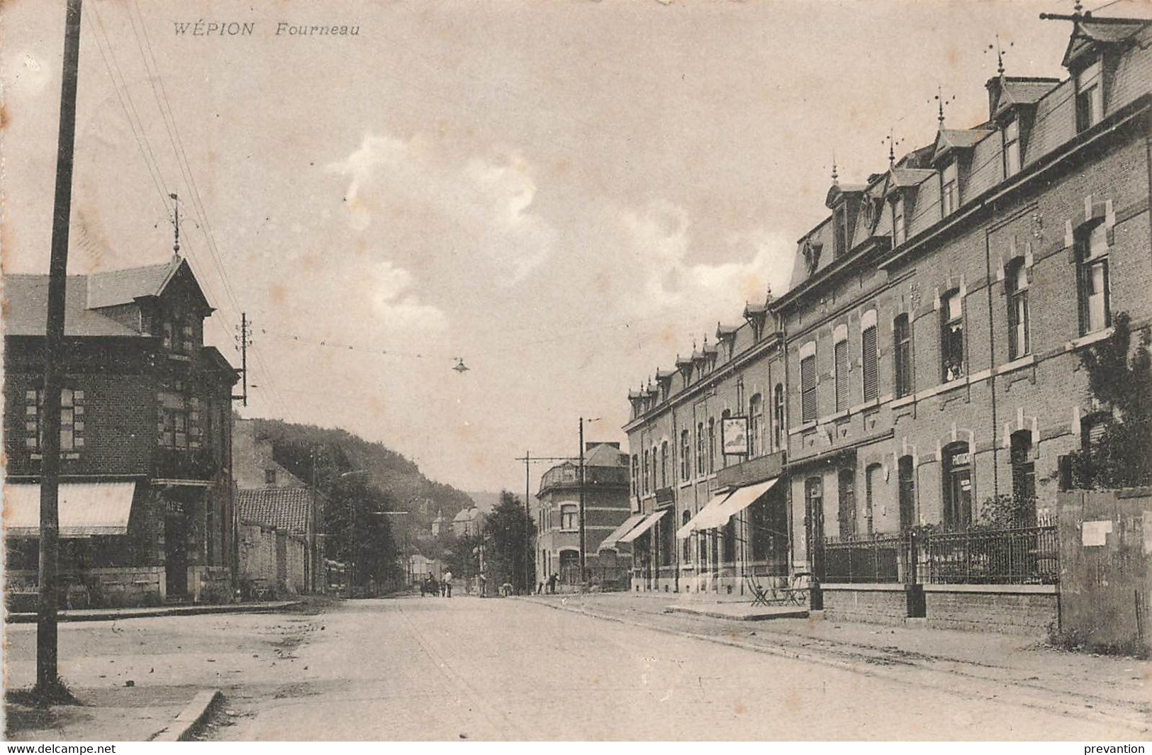 WEPION - Fourneau - Carte Circulé En 1921 Vers Dolhain - Villers-le-Bouillet