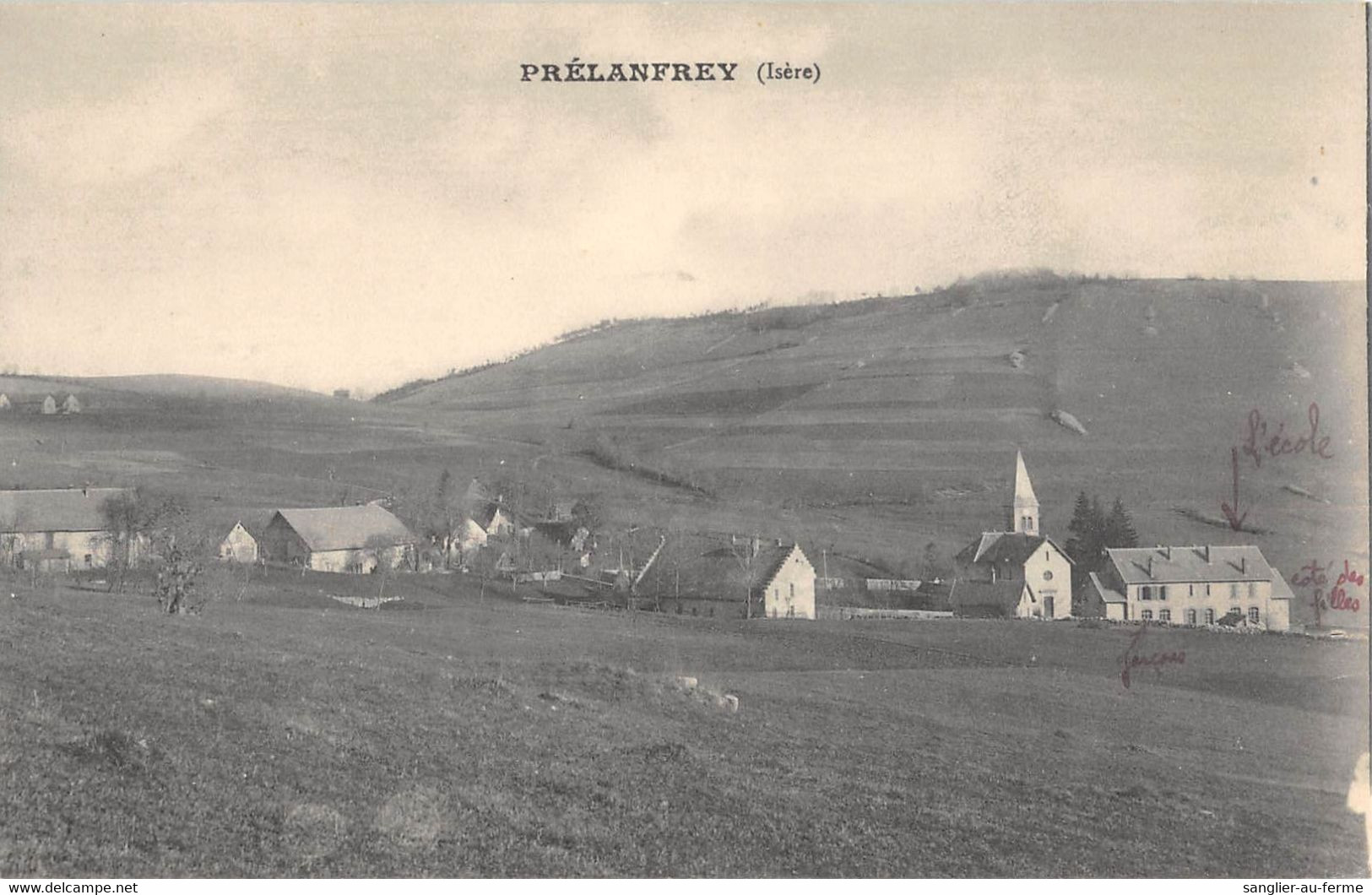 CPA 38 PRELANFREY ISERE - Other & Unclassified