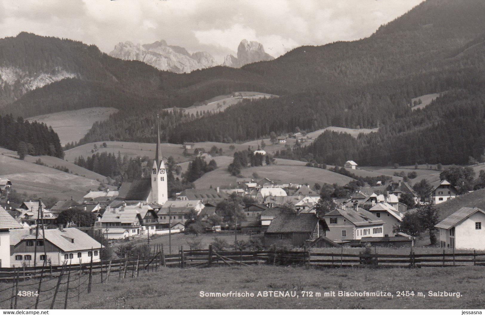 AK - Salzburg - Abtenau - Ortsansicht - 1956 - Abtenau