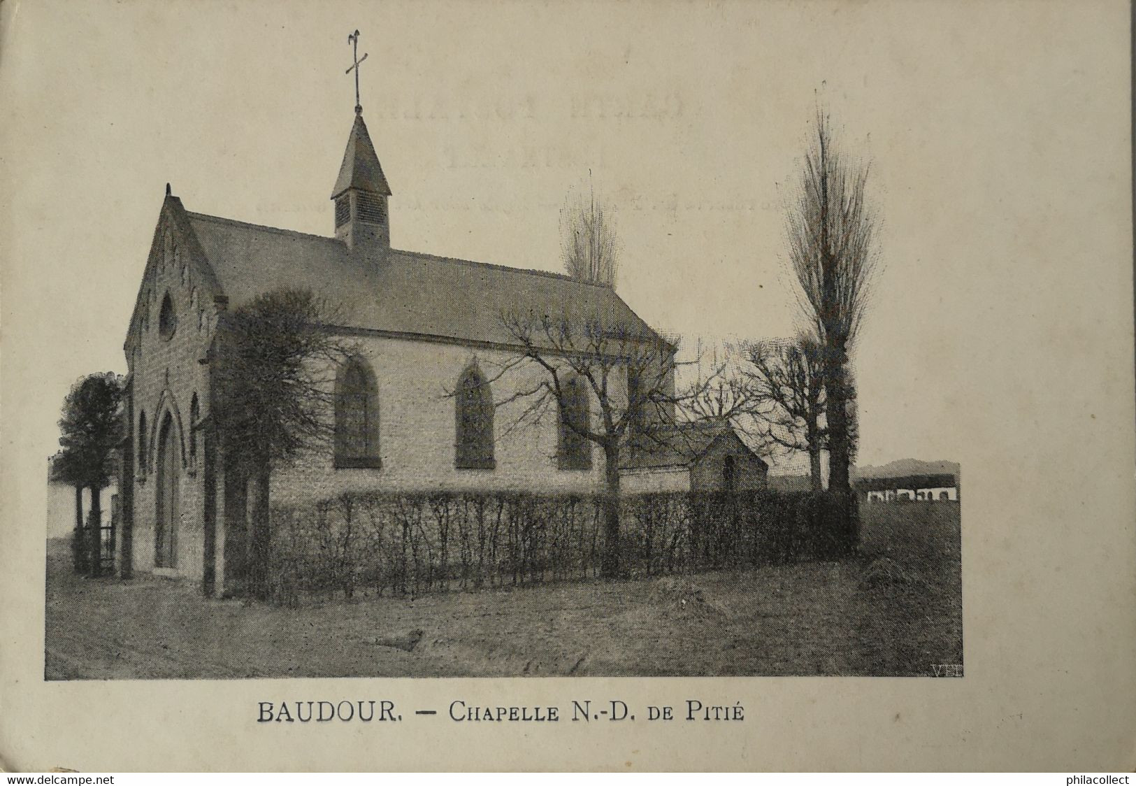 Baudour // Chapelle N. D. De Pitie Ca 1900 - Andere & Zonder Classificatie