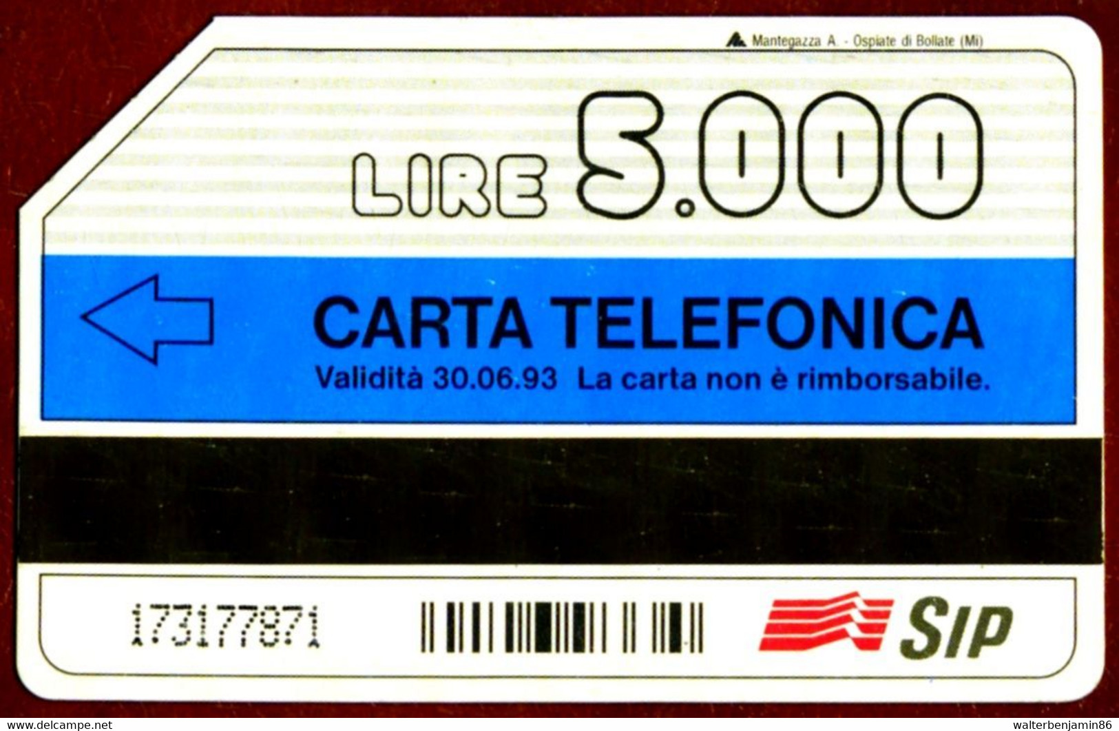 G 139 C&C 2196 SCHEDA TELEFONICA USATA VIDEOTEL VARIANTE DOPPIA FALLA BIANCA! - Erreurs & Variétés