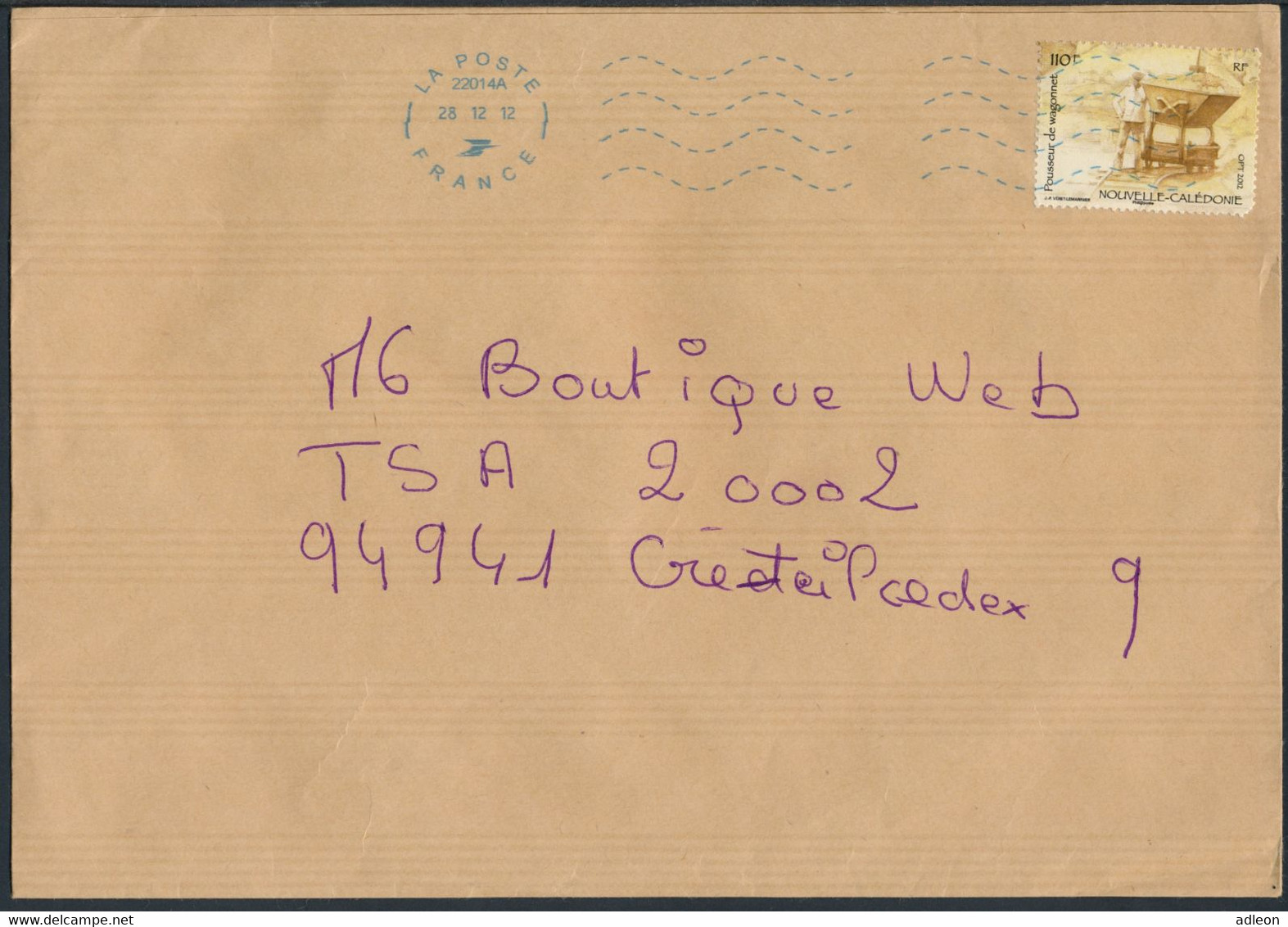 Nouvelle Calédonie  2012 - YT 1153 Sur Lettre C6 - Lettres & Documents