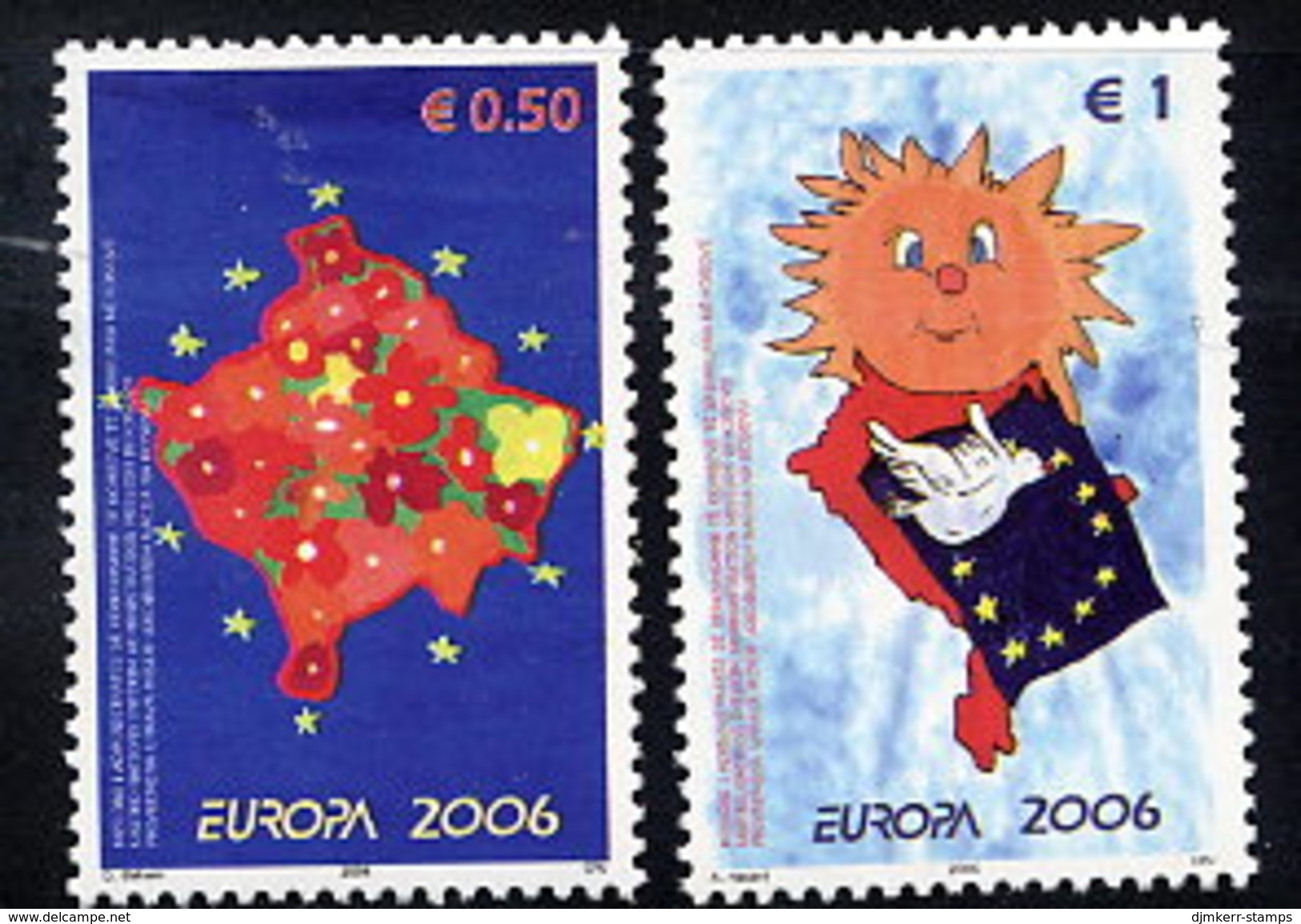 KOSOVO 2006  Europa: Integration MNH / **.  Michel 43-44 - Kosovo