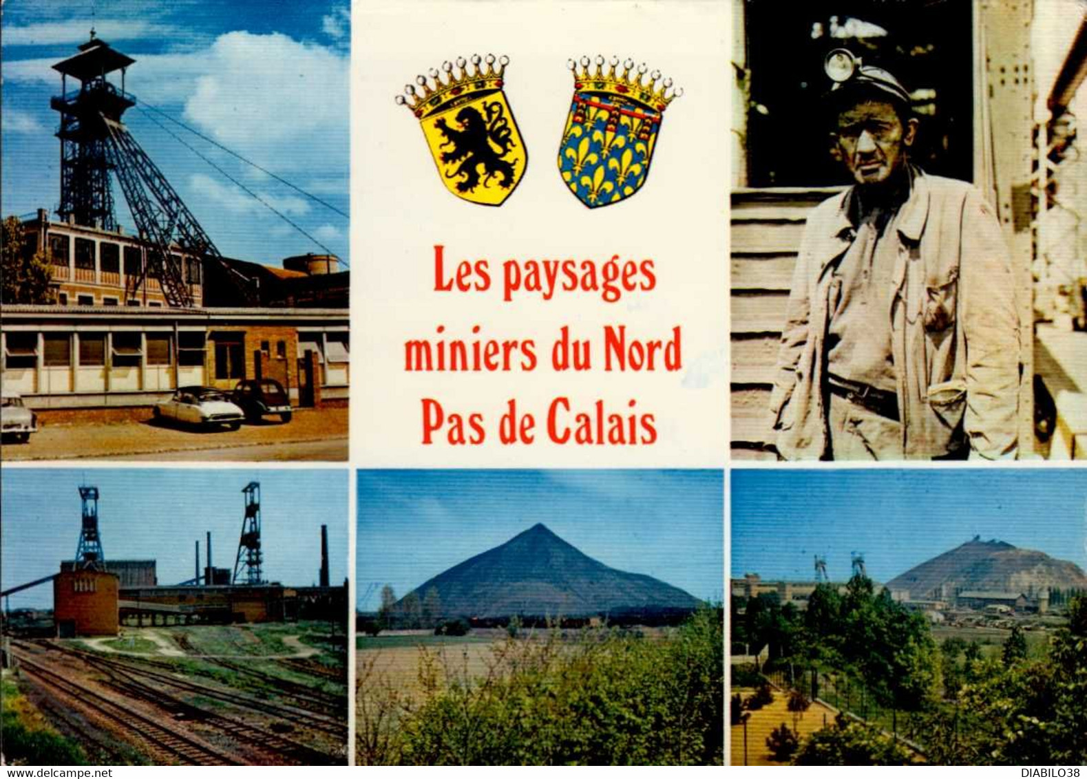 LES PAYSAGES MINIERS DU  NORD - PAS DE CALAIS _ MULTI-VUES - Nord-Pas-de-Calais