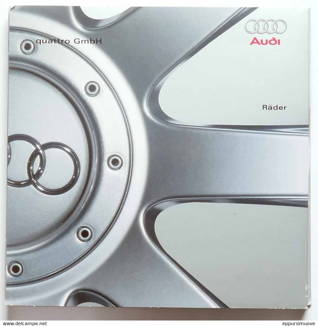 Audi Quattro Räder Katalog Broschure - DE - 02/2001 - Catalogi