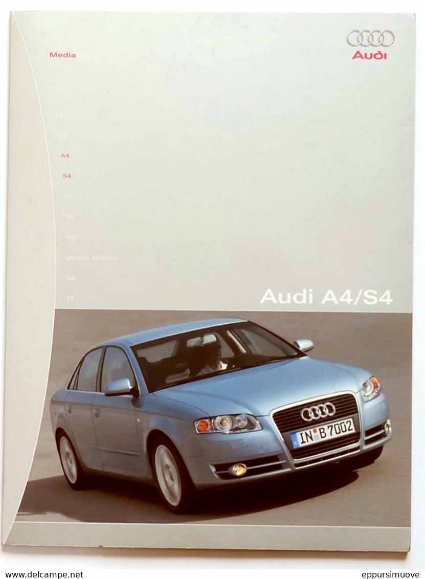 Audi A4 S4 MediaInfo Broschure - DE - 09/2004 - Catalogues