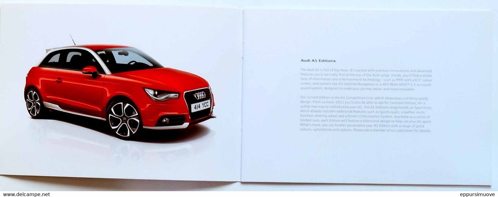 AUDI A1 EDITIONS - UK - 05/2011 - Transportes