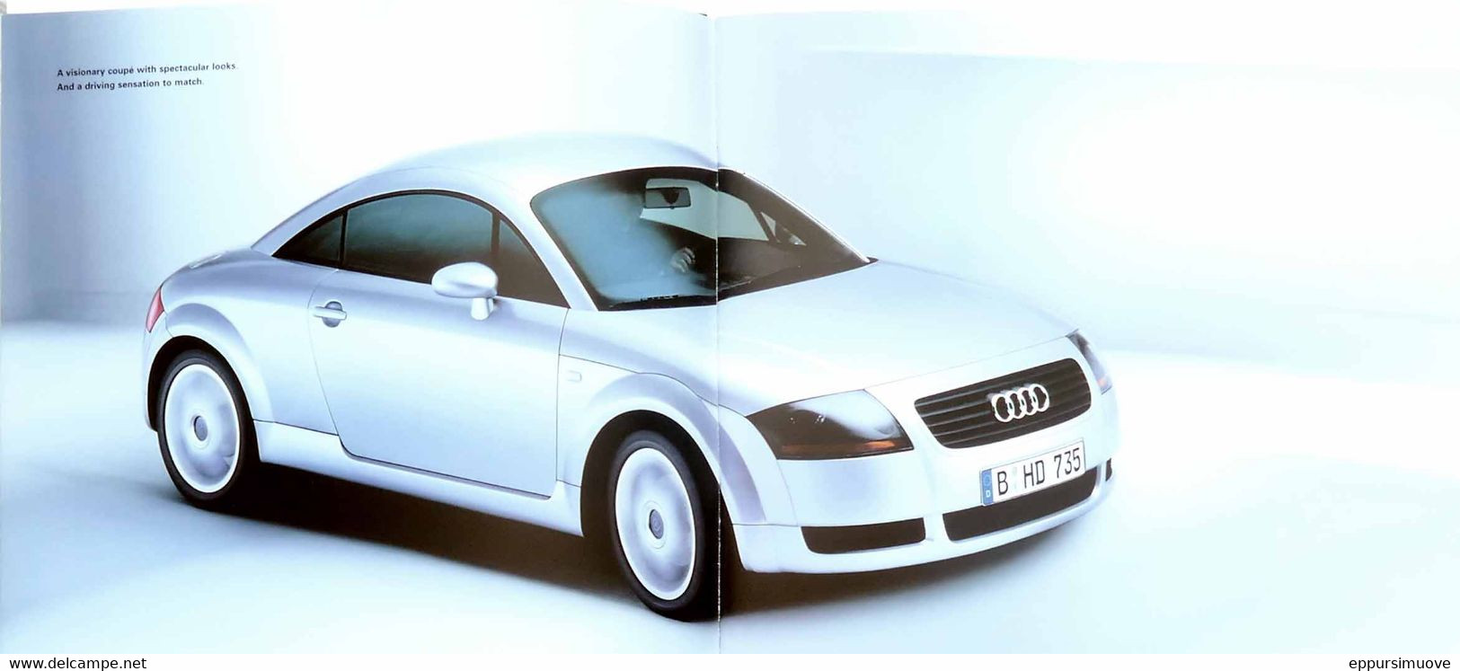 AUDI TT COUPÉ  CATALOG - EN - 08/1998 - Transportation