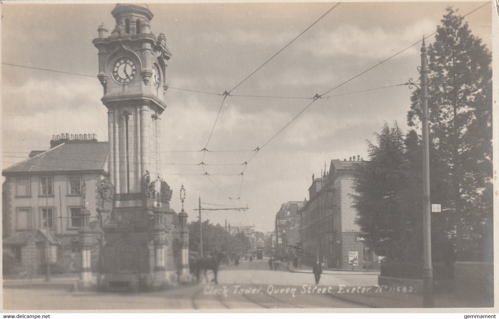 EXETER - CLOCK TOWER, QUEEN STREET - Exeter