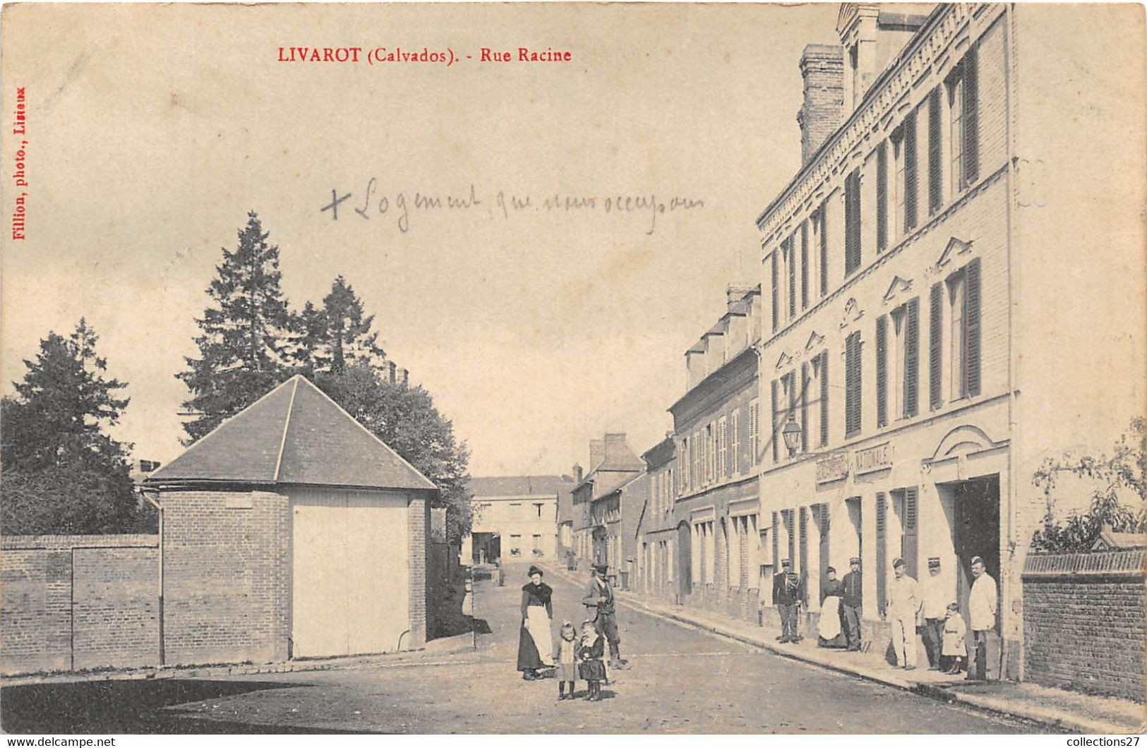 14-LIVAROT- RUE RACINE - Livarot