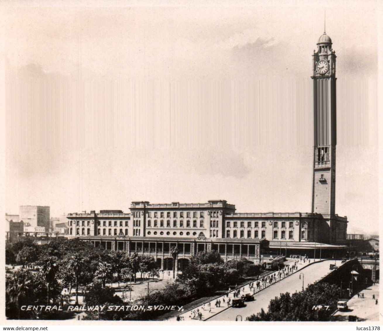 AUSTRALIE /  SYDNEY CENTRAL RAILWAY STATION /  1938 / 10.5 X6.5 CM - Sydney