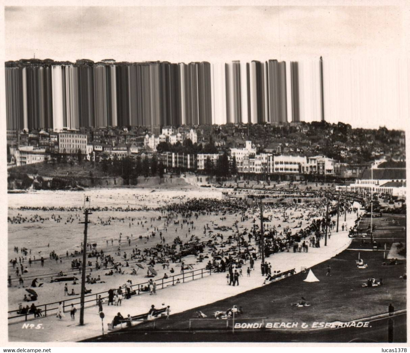 AUSTRALIE / SYDNEY  / BONDI BEACH  ESPLANADE /  1938 / 10.5 X6.5 CM - Sydney