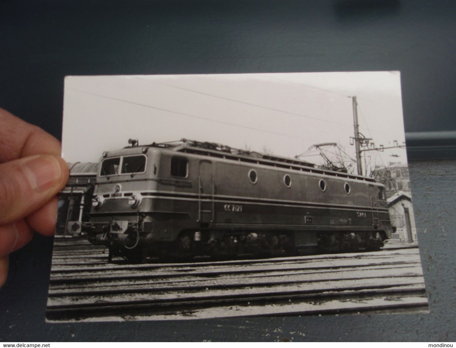 Cp Locomotive - CC7121 - La Vie Du Rail 1954 - Equipo