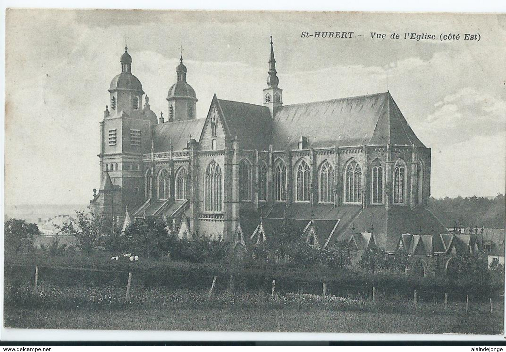 Saint-Hubert - Vue De L'Eglise (côté Est) - 1910 - Saint-Hubert