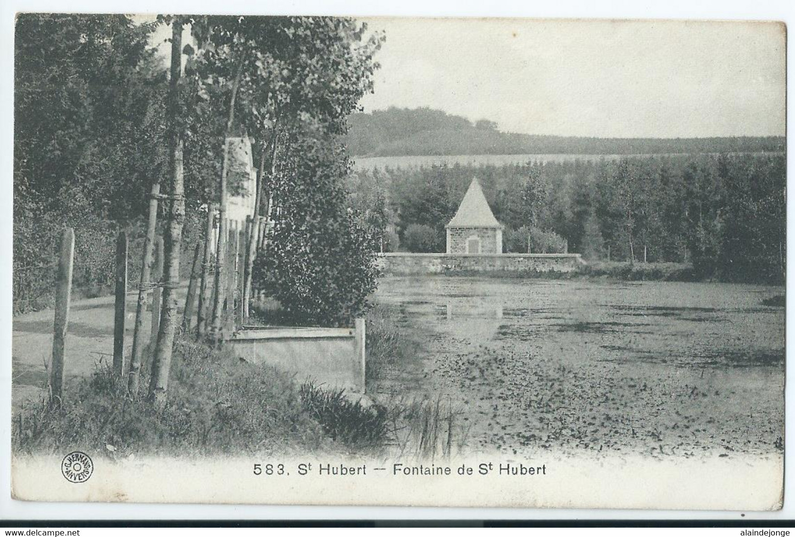 Saint-Hubert - Fontaine De St-Hubert - 1911 - Saint-Hubert