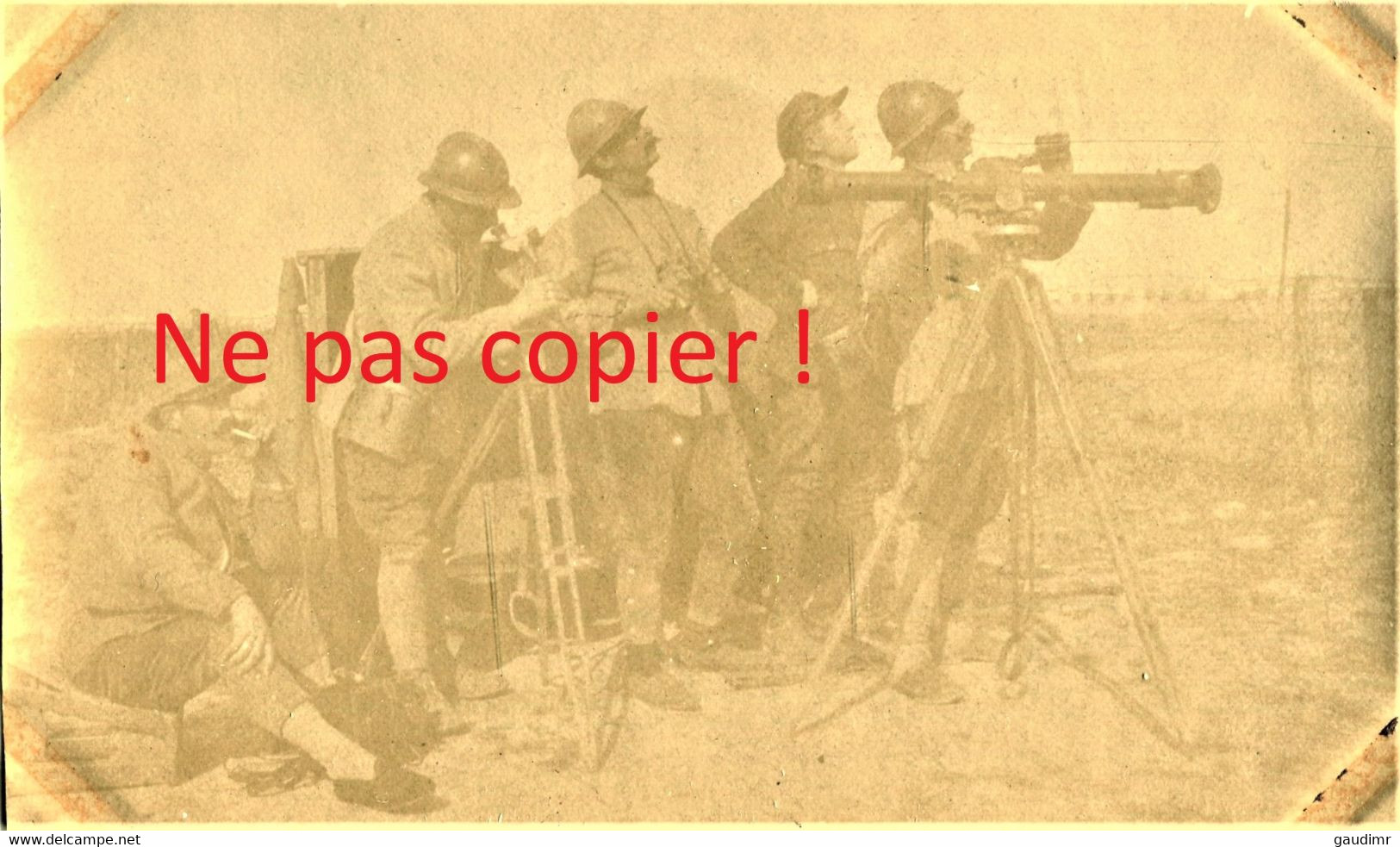 PHOTO BELGE - OBSERVATEUR CONTRE AVION SECTEUR DE RAMSCAPELLE - RAMSKAPELLE PRES NIEUPORT BELGIQUE - GUERRE 1914 1918 - 1914-18