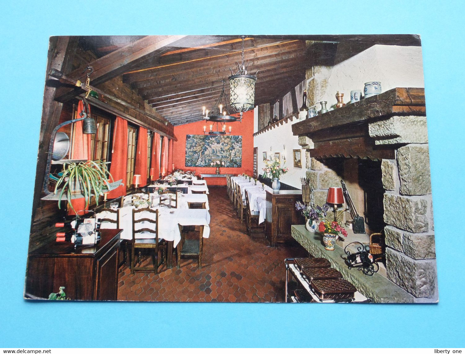 Hostellerie-Restaurant LE CASTEL ( Fam. Pasquier-Gauthier ) Le Pâquier ( Photo Fleury ) Anno 1987 ( Zie/voir Photo ) ! - Le Pâquier