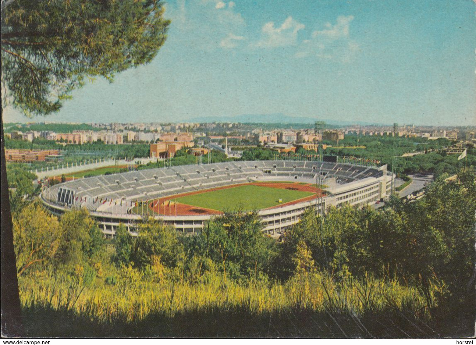 Italien - Rom - Sport Stadion - Olympic - Nice Stamp - Stadiums & Sporting Infrastructures